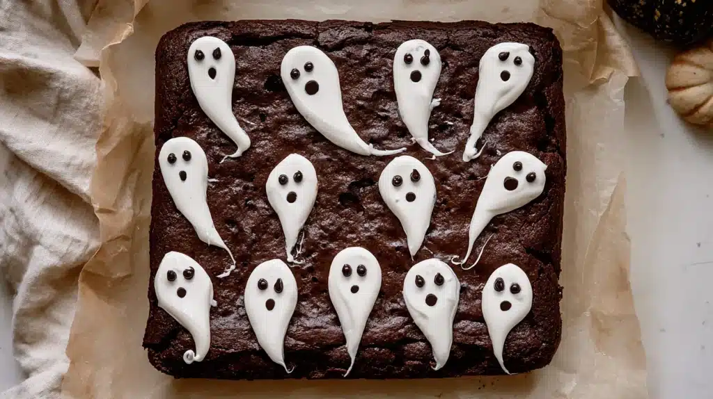 Ghost Brownies
