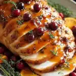 Cranberry Orange Glazed Turkey Breast Recipe: A Juicy, Flavor-Packed Centerpiece for Your Holiday Table 6 This Orange Glazed Turkey Breast is juicy, tender, and bursting with sweet citrus flavor. Perfectly roasted and finished with a glossy orange cranberry glaze for a show-stopping holiday centerpiece.