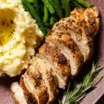 Garlic Butter Turkey Tenderloin Recipe: Juicy, Flavor-Packed, and Perfect for Any Thanksgiving or Weeknight Dinner 6 Tender, juicy, and packed with flavor — this Garlic Butter Turkey Tenderloin pairs perfectly with creamy mashed potatoes and green beans for a comforting, restaurant-quality meal.