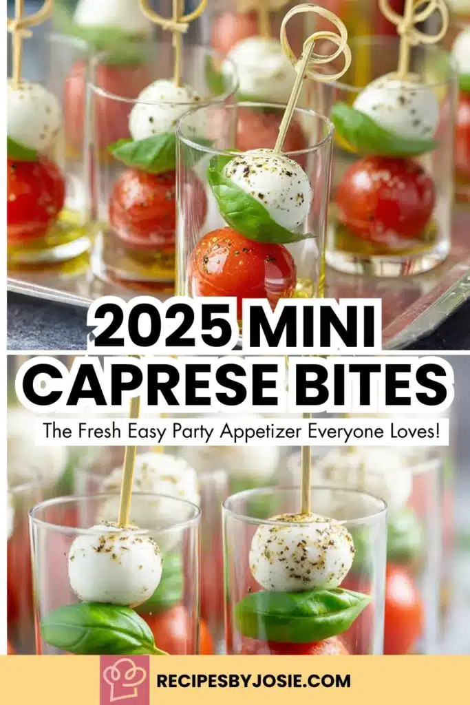 Mini Caprese Bites | Fresh, Elegant & Perfect for Entertaining