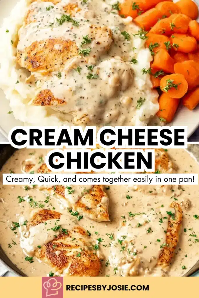 Cream Cheese Chicken A Rich and Comforting Skillet Dinner Ready Anytime 8 Cream Cheese Chicken Dinner | Easy Comfort Food Recipe
