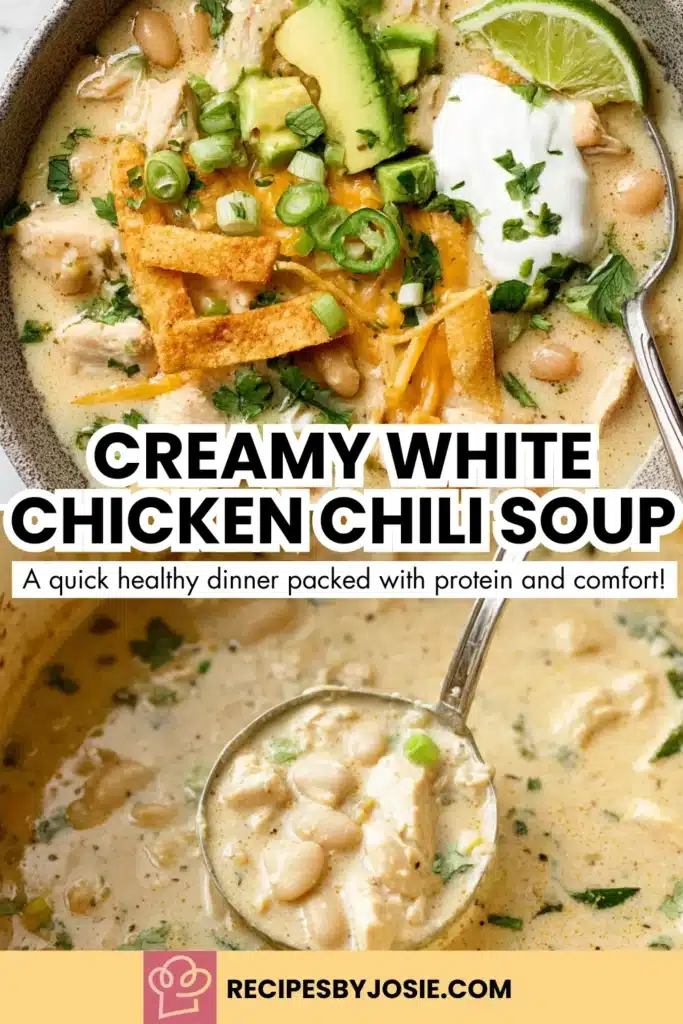 Creamy White Chicken Chili Soup A Cozy Healthy Dinner Ready Fast 8 Creamy White Chicken Chili Soup | Rich, Comforting & Flavorful