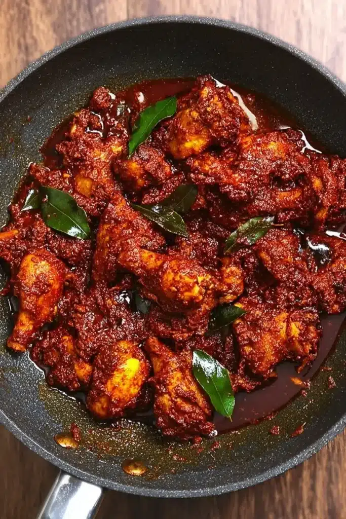 Chicken Ghee Roast A Rich and Flavor Packed Chicken Dinner You Will Make Again 7 Spicy, aromatic Chicken Ghee Roast cooked in rich ghee and roasted masala for a bold, flavorful Indian dish.