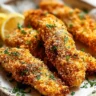 Perfectly crispy, golden baked chicken tenders made at home with simple ingredients.