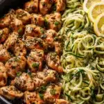 Tender chicken bites seared in rich garlic butter and finished with fresh herbs for a quick, flavor-packed skillet meal.