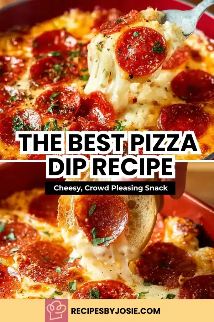 Pizza Dip The Melty, Cheesy Party Appetizer Everyone Devours Fast 8 Pepperoni Pizza Dip | Cheesy Hot Party Appetizer