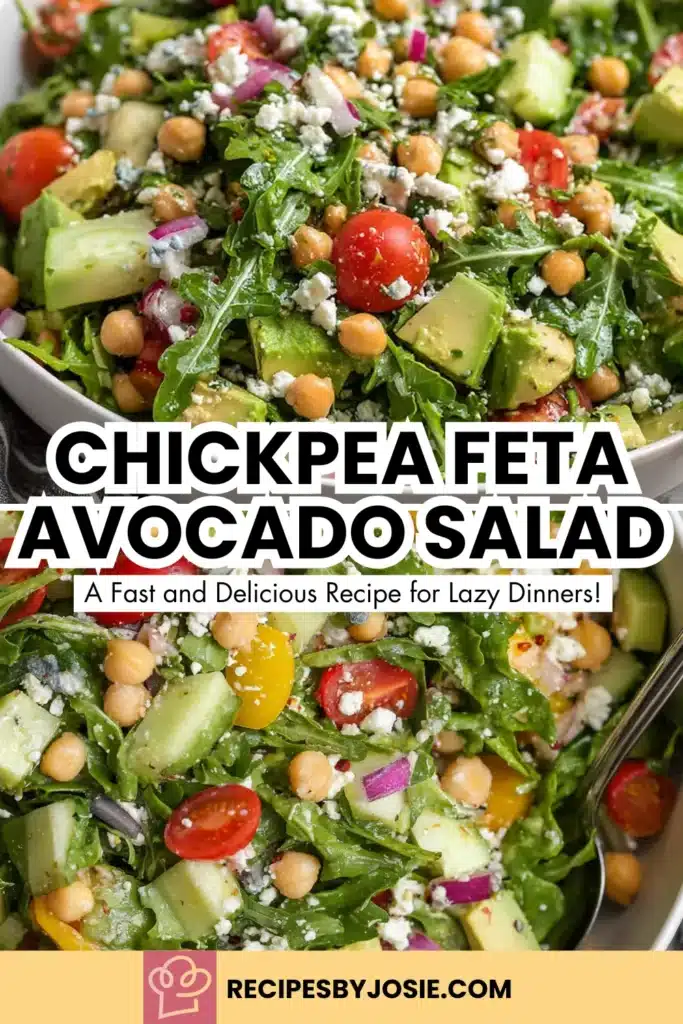 Chickpea Feta Avocado Salad A Nourishing Bowl Perfect for Healthy Meal Ideas 8 Chickpea Feta Avocado Salad | Fresh, Healthy & Ready in Minutes