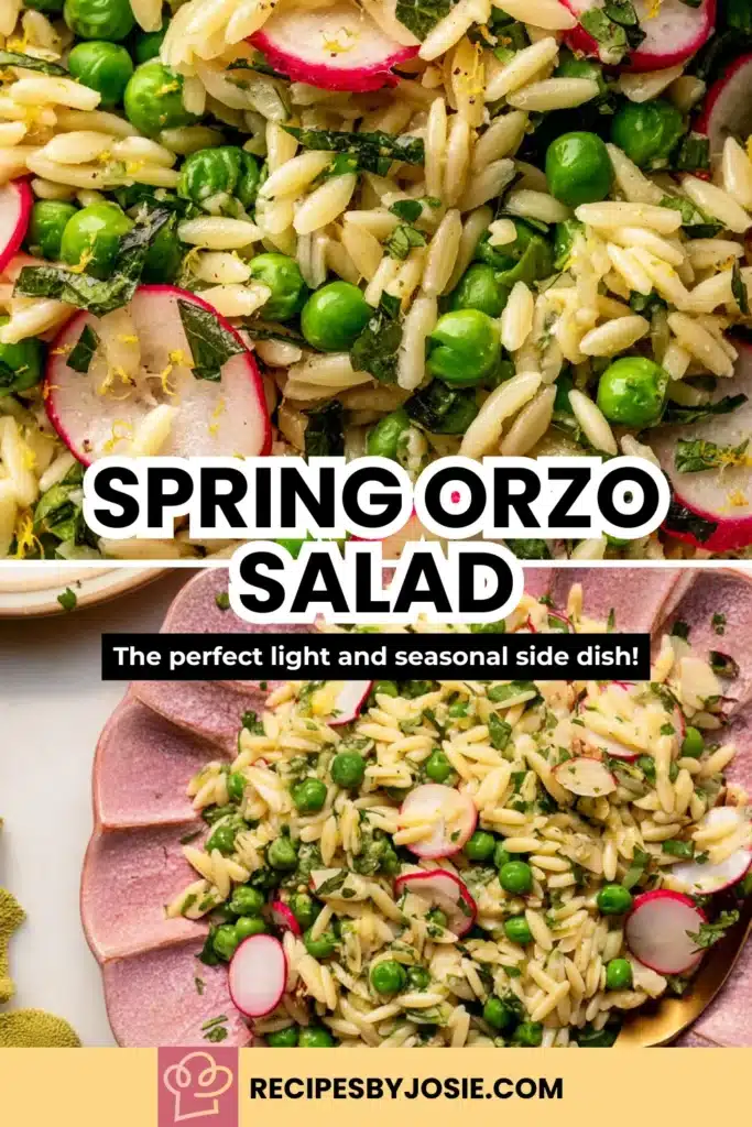 Spring Orzo Salad That Brings Fresh Flavor to Every Bite 8 Fresh Spring Orzo Salad | Easy Healthy Pasta Side Dish